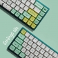 Strange Cat 104+26 XDA profile Keycap PBT Dye-subbed Cherry MX Keycaps Set Mechanical Gaming Keyboard
